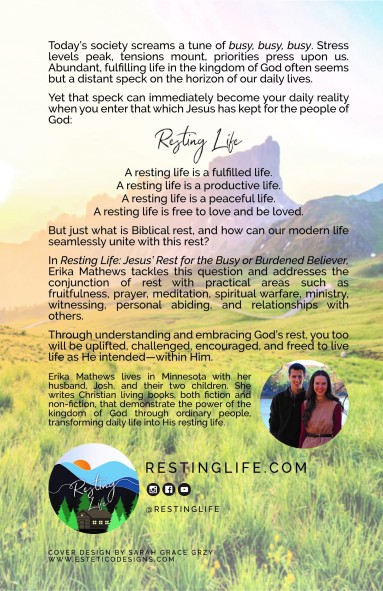 Resting Life Back Cover